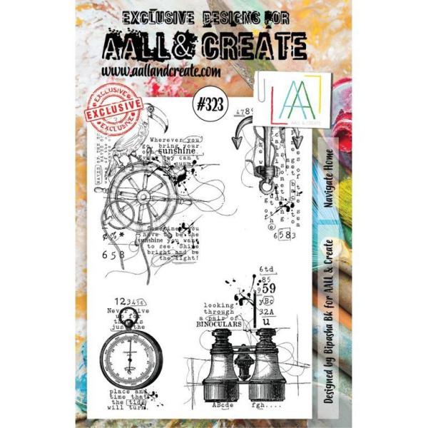 AALL & Create Clear Stamps Set #323 Navigate Home