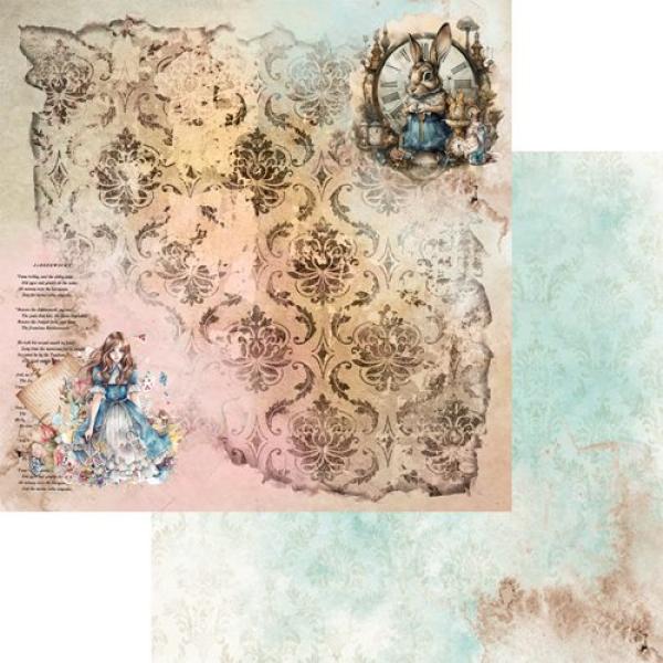 Alchemy of Art 8x8 Paper Pack Enchanted World Following Alice