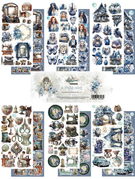 Alchemy of Art Extras to Cut Set in Frosty Colors