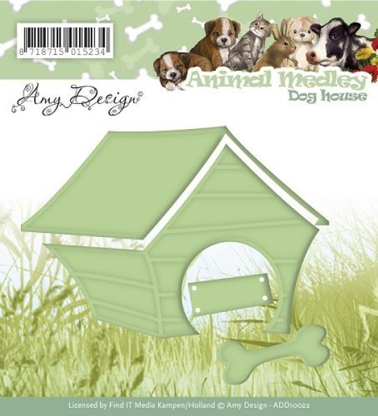 Amy Design Animal Medley Dog House Die