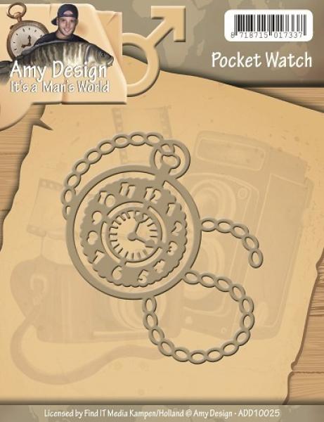 Amy Design Die Pocket Watch