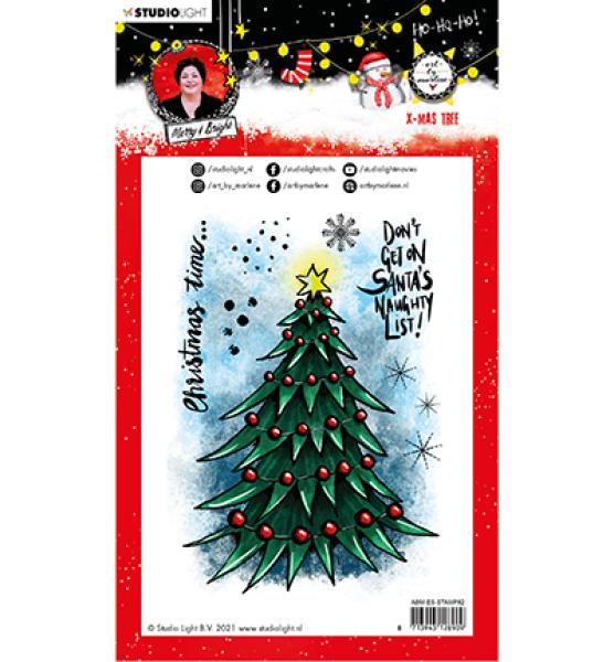 Art By Marlene Clear Stamps Christmas Tree #82