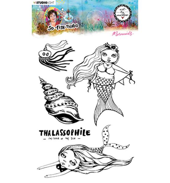 Art By Marlene Clear Stamps Mermaids #14