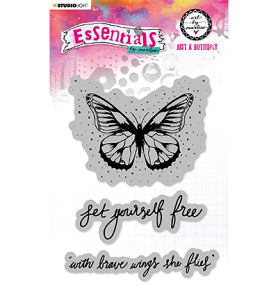 Art By Marlene Cling Stamps Just a Butterfly Essentials nr.129