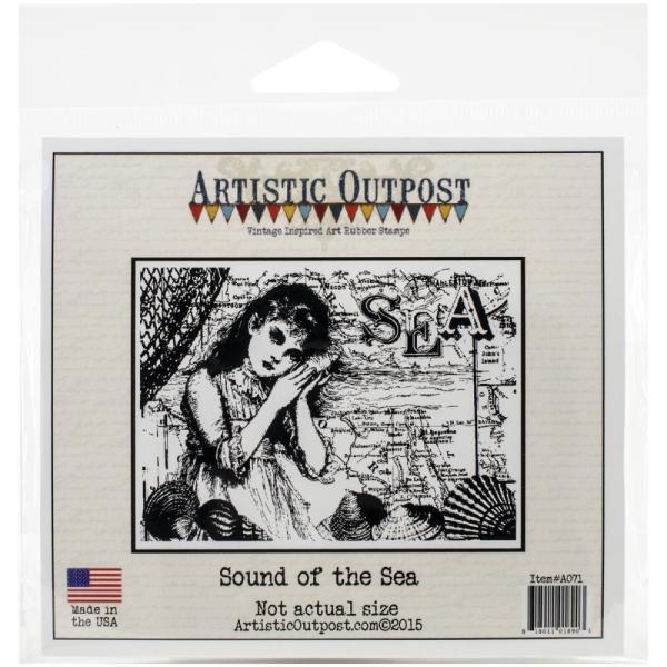 Artistic Outpost Cling Stamp Sound Of The Sea