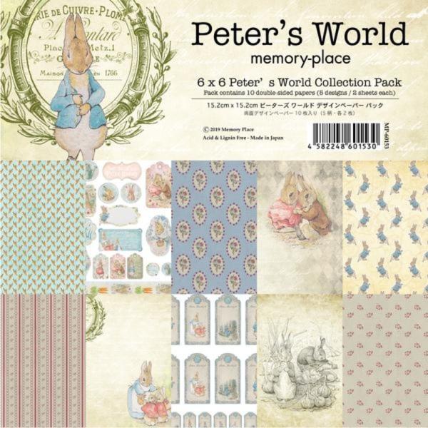 Asuka Studio 6x6 Paper Pack Peter's World