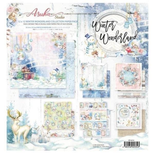 Asuka Studio 12x12 Paper Pack Winter Wonderland