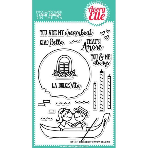Avery Elle Clear Stamp Set Dreamboat