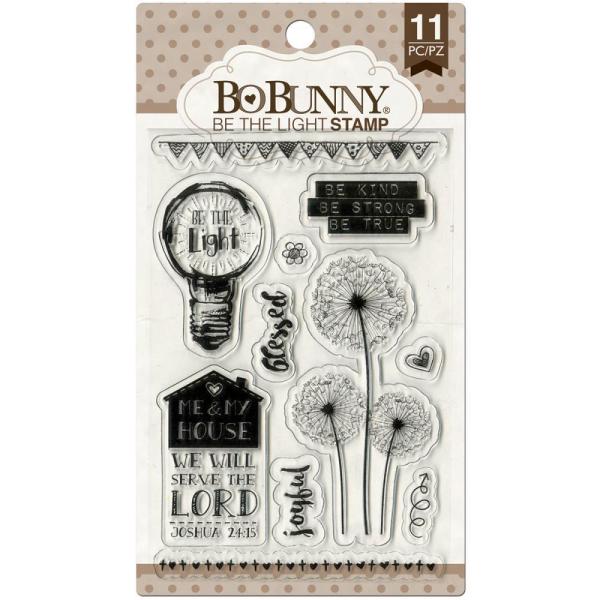 Bo Bunny Essentials Stamps Be The Light