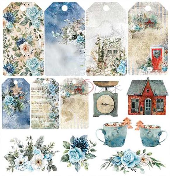Craft O Clock 12x12 Paper Pad Holidays In Snow