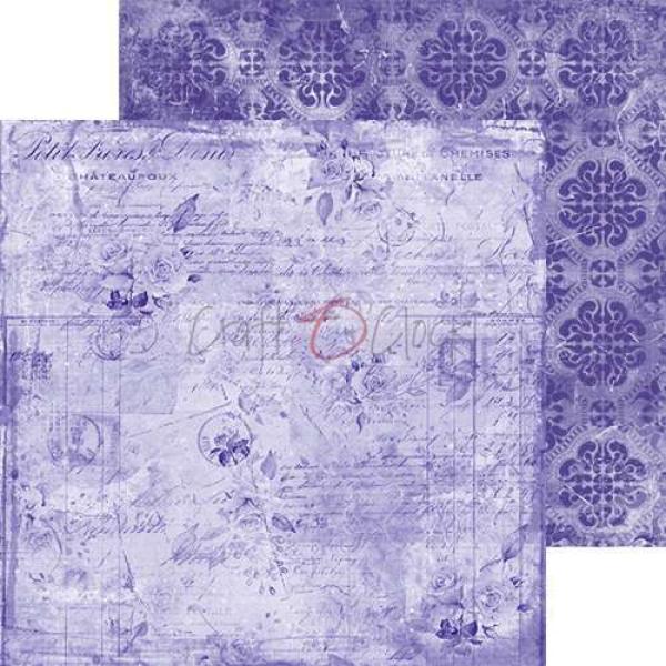 Craft O Clock 6x6 Paper Pad Basic 09 Lavender Mood