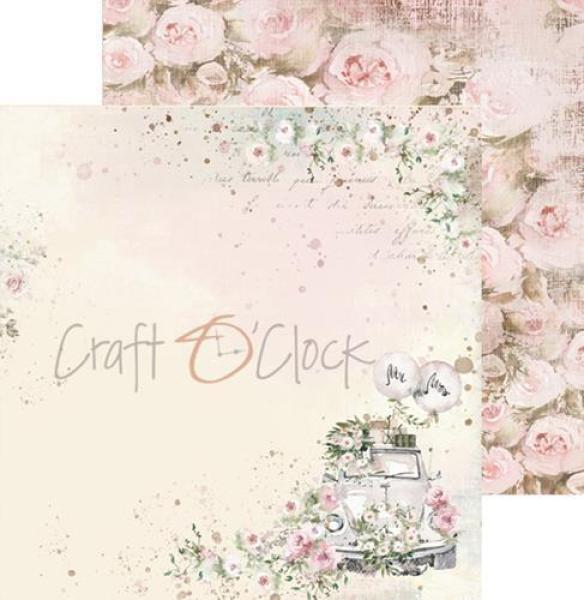 Craft O Clock 8x8 Paper Pad Love Me Forever