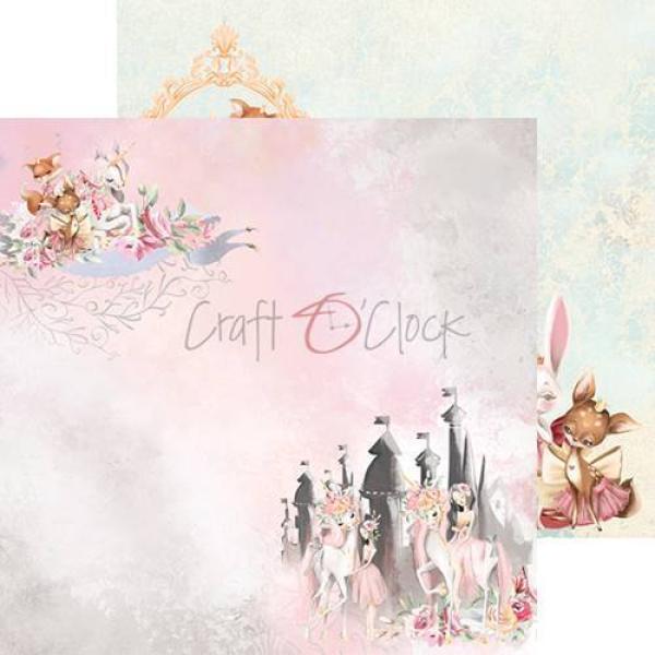 Craft O Clock 8x8 Paper Pad Princess Adventures