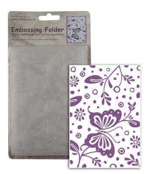 Central Craft Collection Embossing Folder Butterfly