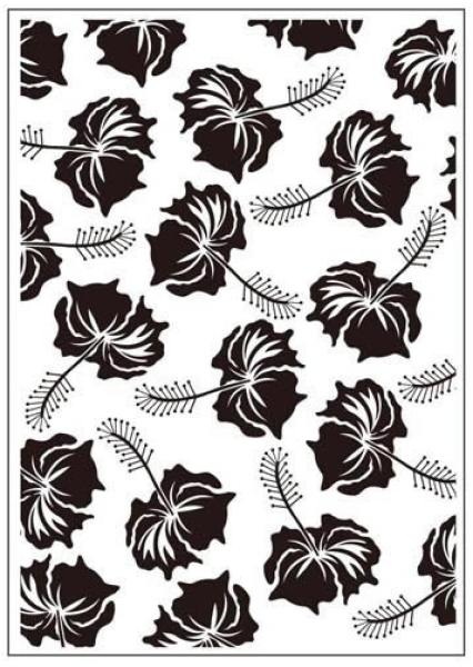 Crafts-Too Embossing Folder Tropical Flowers
