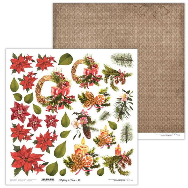 Lexi Design 12x12 Paper Pad Christmas in Town