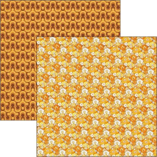Ciao Bella 12x12 Patterns Pad The Seventies #CBT030