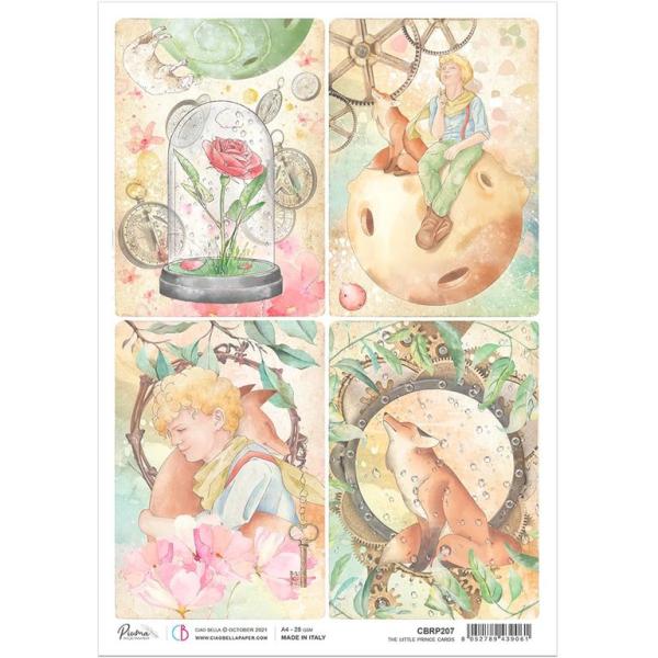 Ciao Bella A4 Rice Paper Little Prince Cards #CBRP207