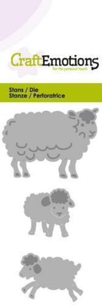 CraftEmotions Die Sheep with lambs fantasy #0209