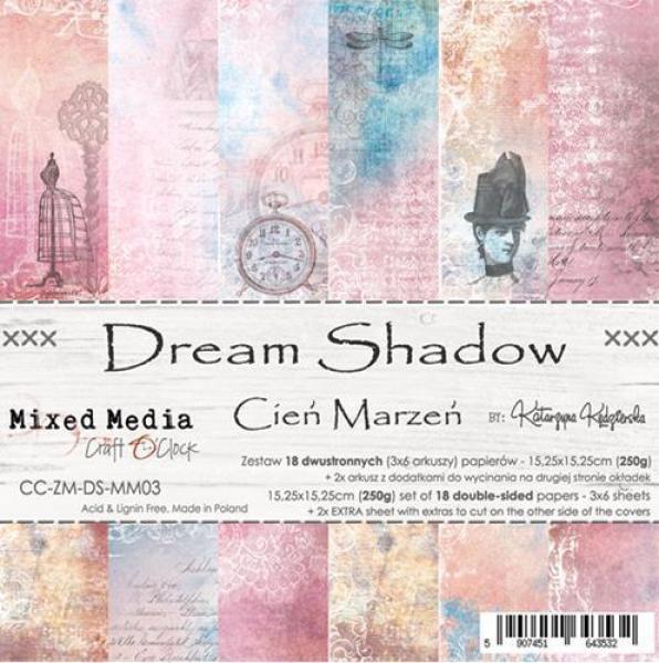 Craft O Clock 6x6 Paper Pad Dream Shadow