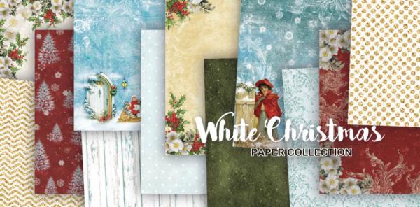 Craft & You Design 12x12 Inch Paper Pad White Christmas