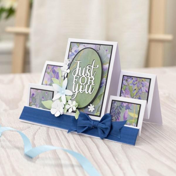 Crafters Companion Die-Cut Card Bases & Envelopes Double Stepper Card