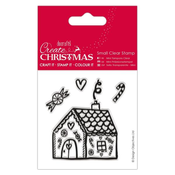 Create Christmas Clear Stamp Gingerbread House
