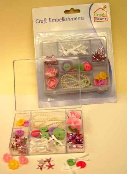 Create and Craft Embellishment Kit Bows