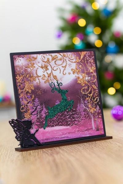Enchanted Christmas Clear Stamps Set Simply Stags