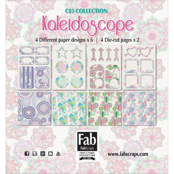 SALE FabScraps Kaleidoscope Card Kit