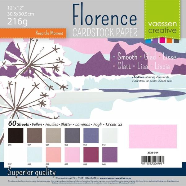 Florence 12x12 Cardstock Paper Winter #2926-304