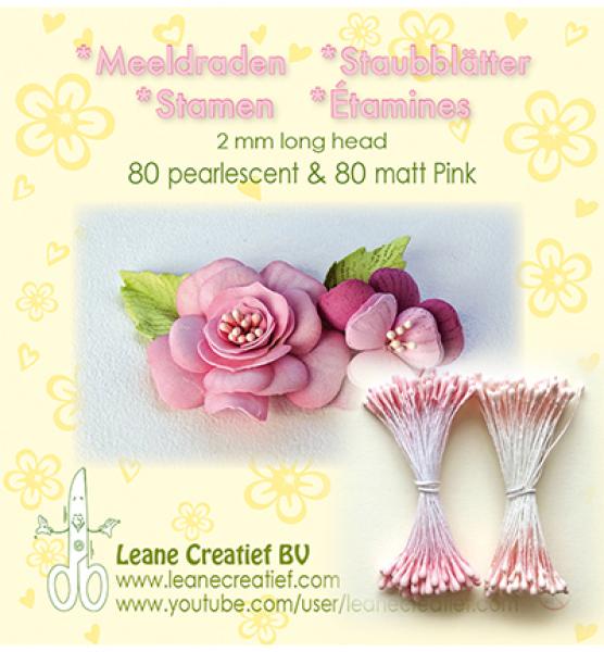 Flower Stamens Staubblätter Matt & Pearl Pink