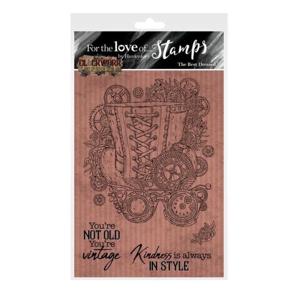For the Love of Stamps A6 Stamp Set The Best Dressed