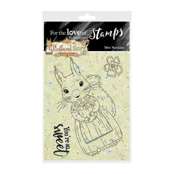For the Love of Stamps A7 Stamp Set Mrs Nutkins