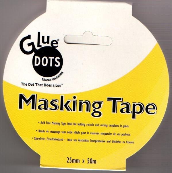 Glue Dots Masking Tape 25mm