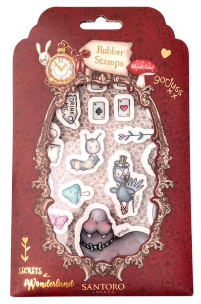 Gorjuss Wonderland Cling Stamp L Wonderland #380