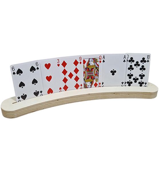 Wood Card Curved Display Small