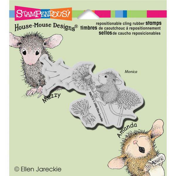 House Mouse Designs Cling Stamp Make a Wish HMCV13