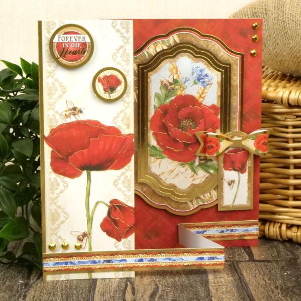Hunkydory Perfect Poppies Luxury Topper Collection