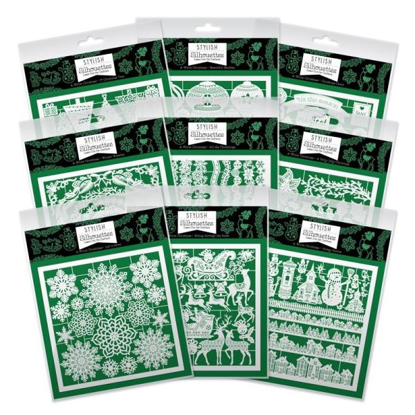 Hunkydory Stylish White Christmas Laser Cut Collection