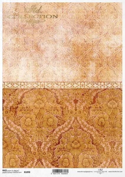 ITD A4 Rice Paper Gold Wallpaper #1898