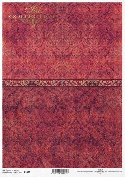 ITD A4 Rice Paper Red Wallpaper #1895