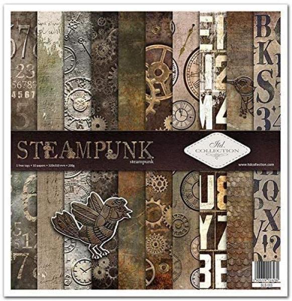 ITD Collection 12x12 Paper Pad Steampunk