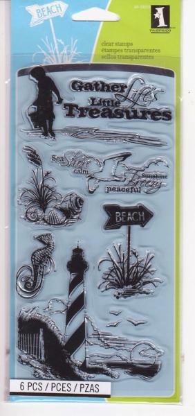 Inkadinkado Clear Stamp Set Down by the Seaside