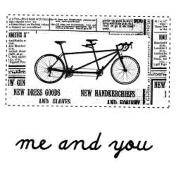 Unity Stamp Co Cling Stamp Me and You