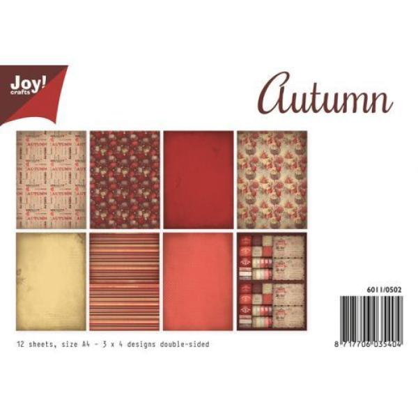 Joy!Crafts A4 Paper Pad Autumn (Herbst)