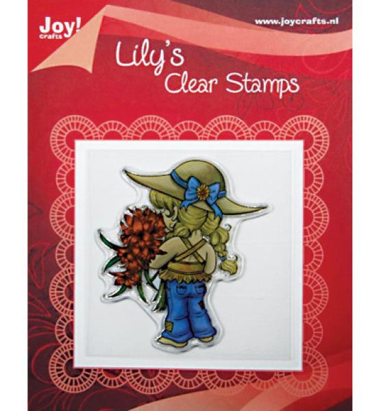 Joy!Crafts Clear Stamp Lily mit Blumen