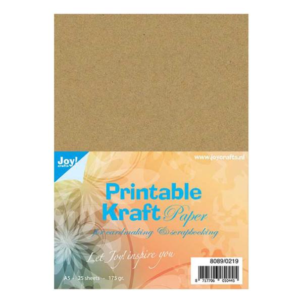 Joy!Crafts Printable Kraft Papier A5 Paper Pack #8089/0219