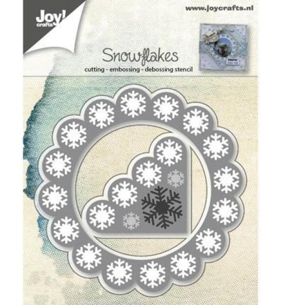 Joy!Crafts Stanzschablone Snowflakes