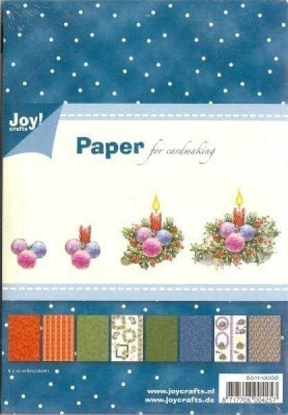 Joy Crafts A5 Paper Bloc Christmas  #6011/0006